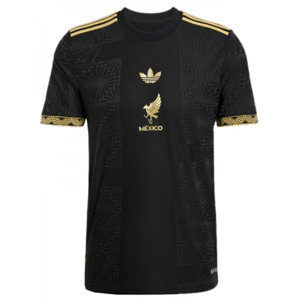 Mexico maillot 125e anniversaire adulte spécial noir uniforme d'entraînement hommes football vêtements de sport hauts de football chemise de sport 2025-2026